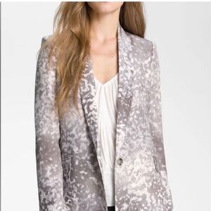 Truth And Pride Abstract Silk Blazer
